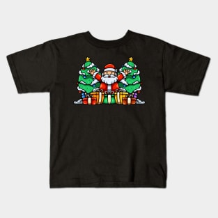 Santa Claus With The gifts Kids T-Shirt